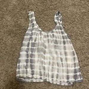 Joie silk tie dyed cami